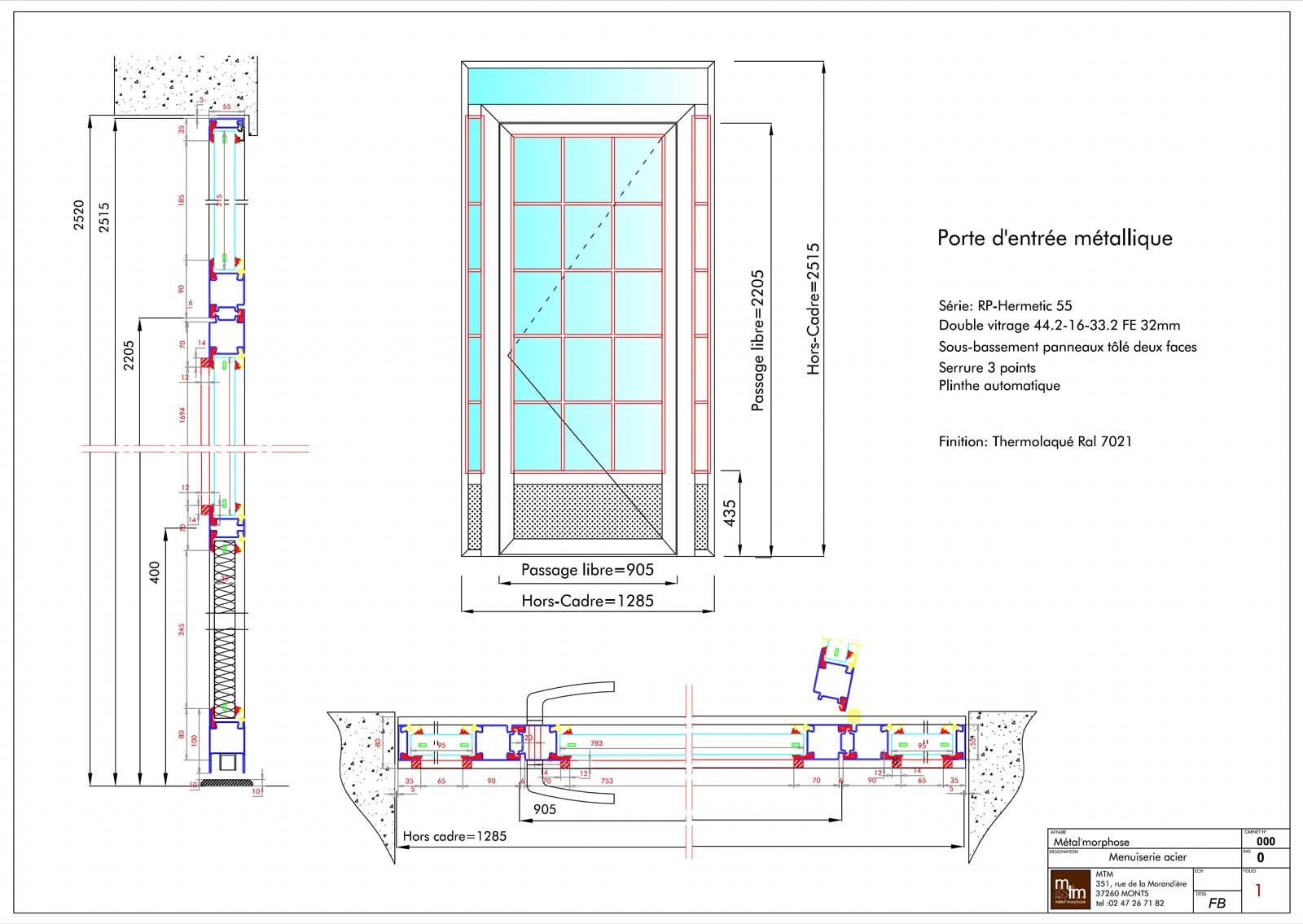 menuiserie-metallique Les métiers du groupe : la menuiserie métallique