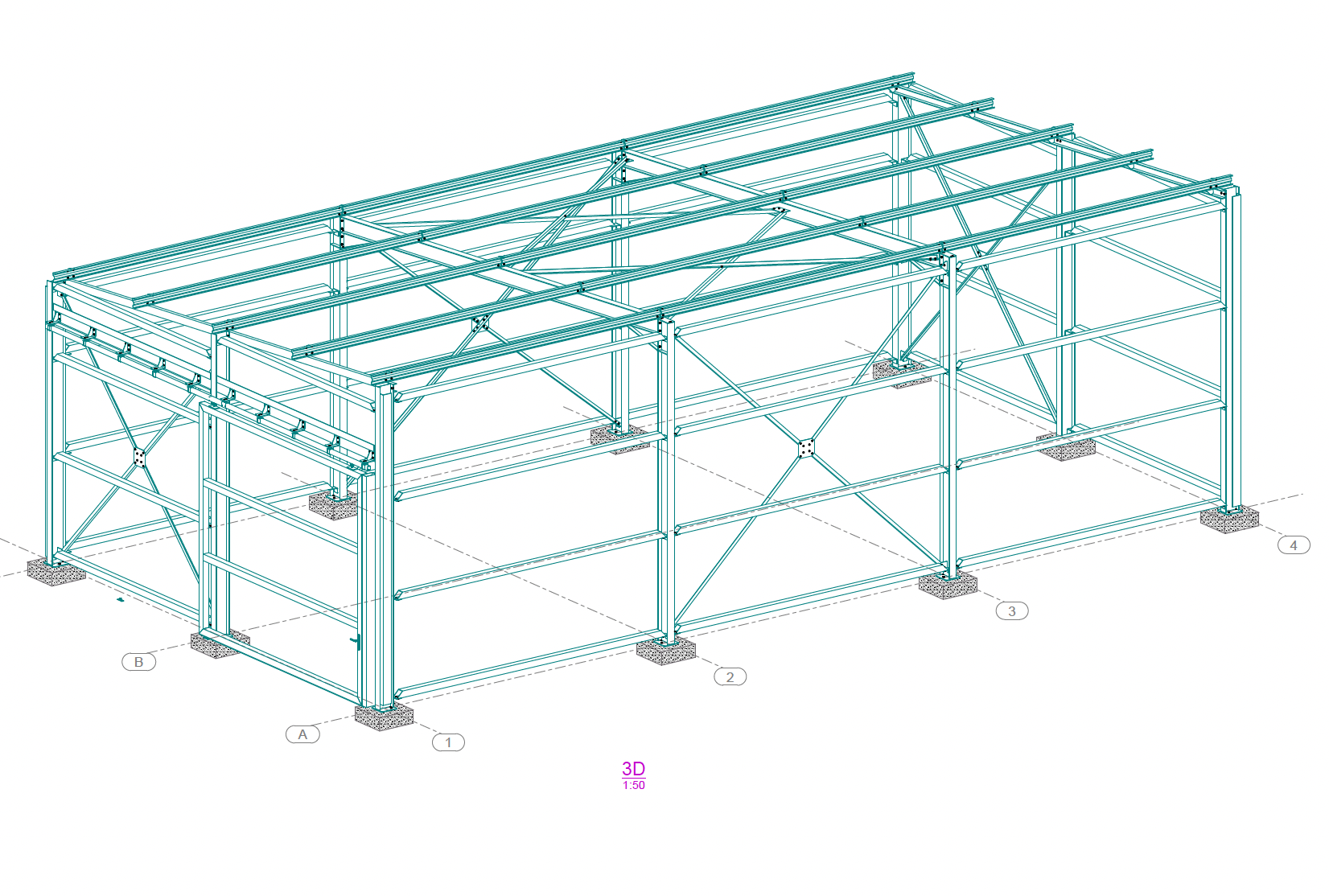Capture d’écran 2026-04-01 à 10.58.21 Charpente métallique en 3D