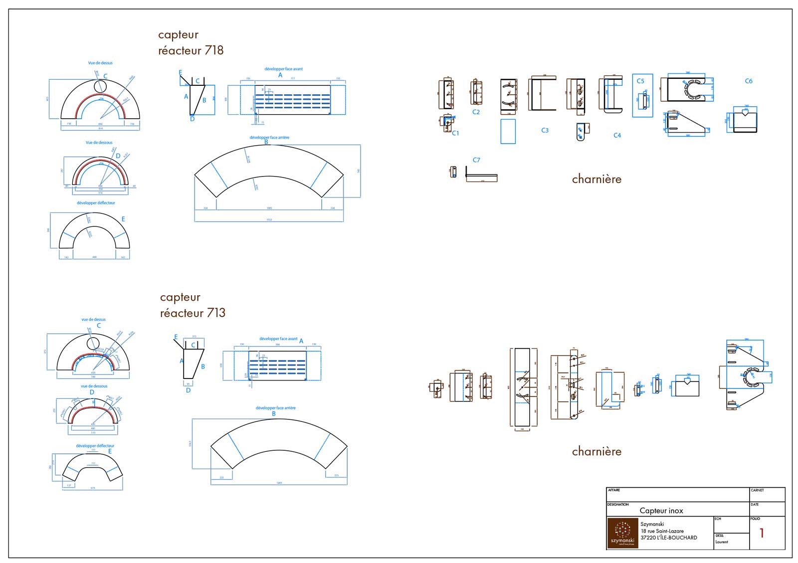 chaudronnerie Les métiers du groupe métal'morphose : la chaudronnerie